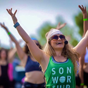YogaFaith session led by Michelle Thielen
