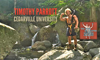 Tim Parrott - Top Bod On Campus 2016